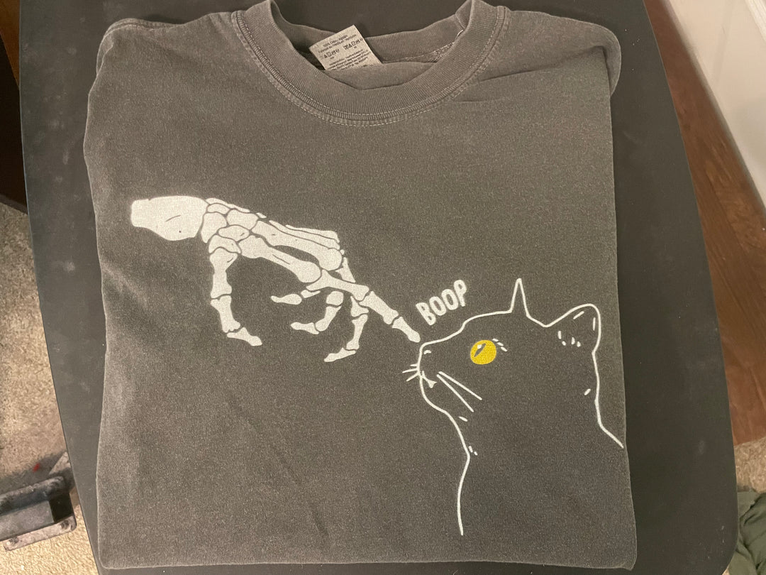 Halloween Boop Cat Tee