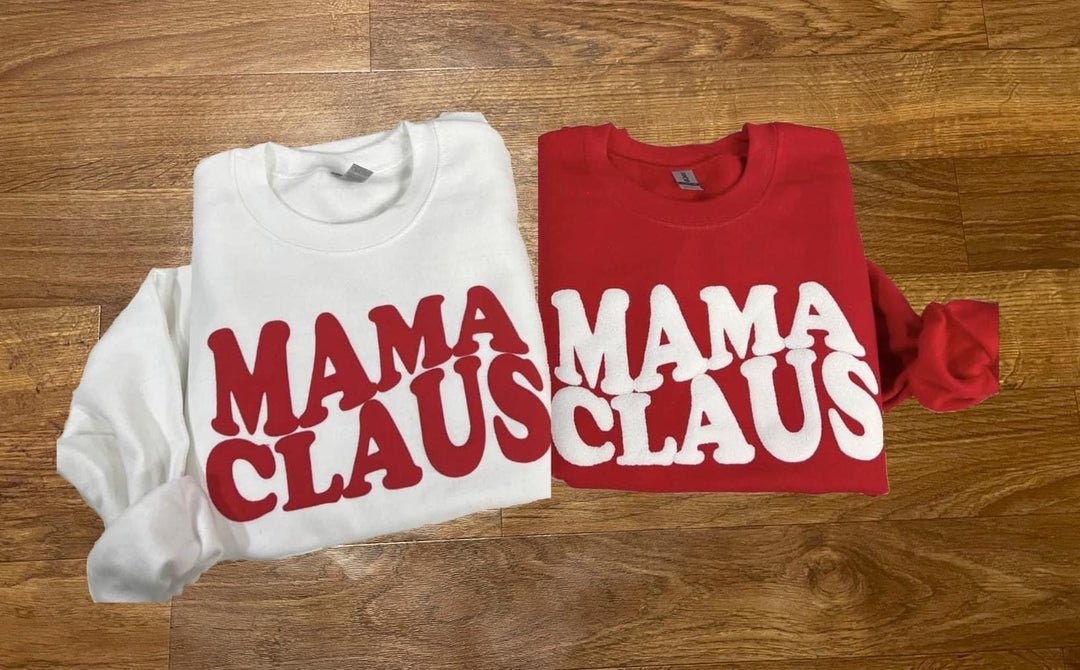 Mama Claus Puff Sweatshirt