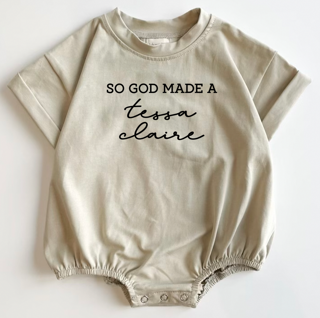 So God Made A …
