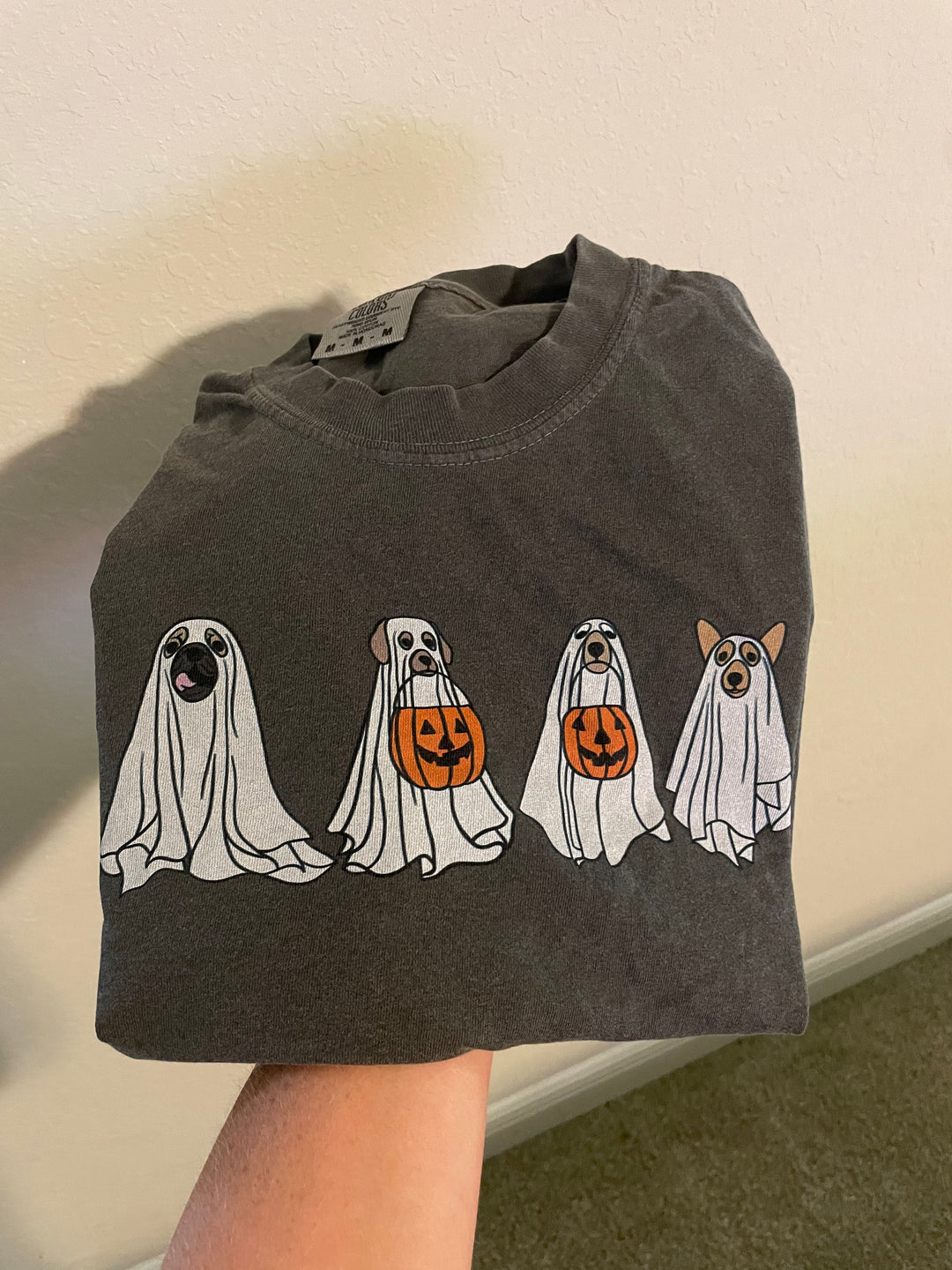 Halloween Ghost Pups Tee