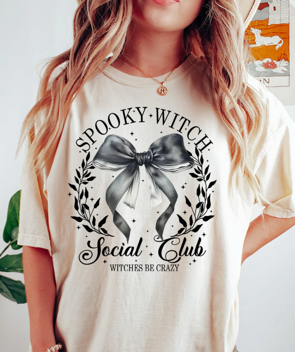 Spooky Witch Social Club Tee