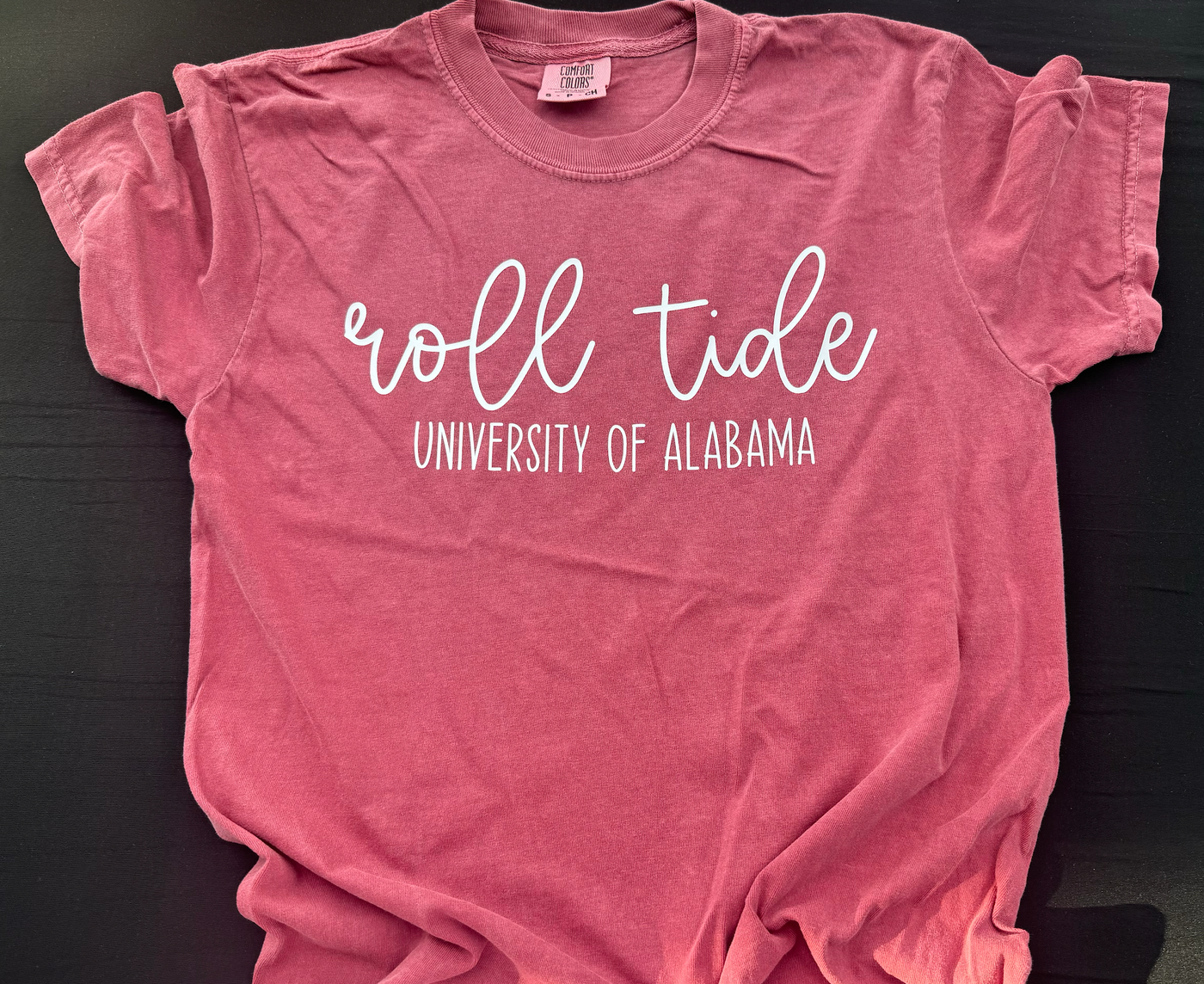 Alabama Roll Tide Script Tee