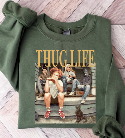 Thug Life Bad Witches Tee