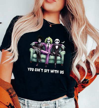 You Can't Sit With Us Halloween Tee