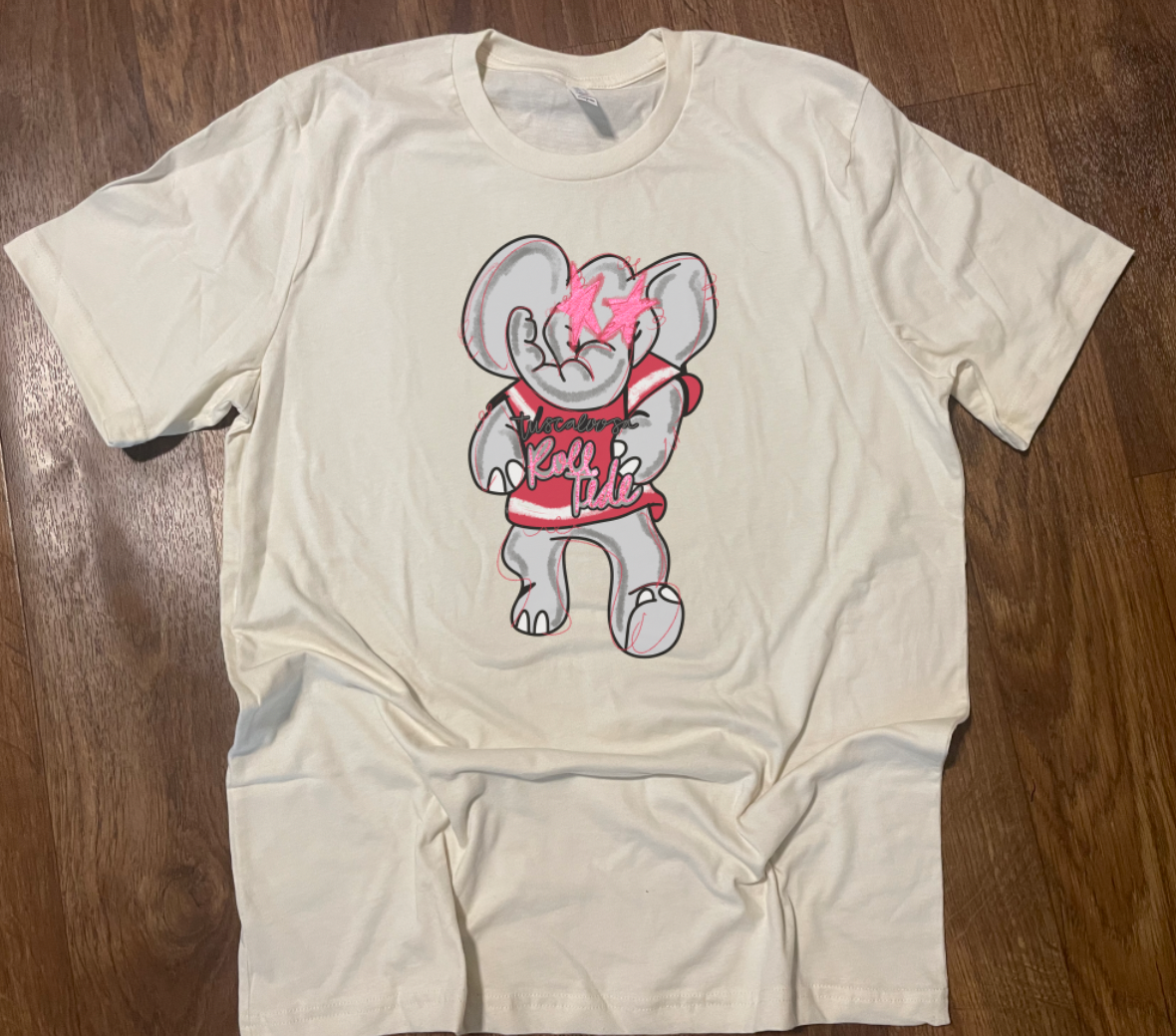 Alabama Preppy Mascot Shirt // Alabama Shirt // Bella Canvas Shirt