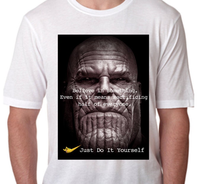 Thanos Just Do It Shirt // Thanos Shirt // Avengers Infinity War Shirts // Marvel Comics