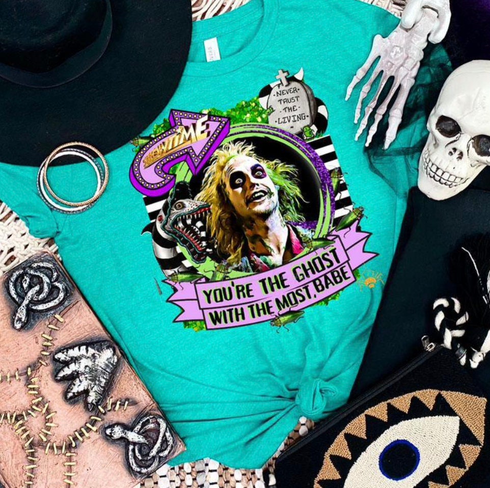 Beetlejuice Shirt // Halloween Shirt // You're the Ghost with the Most // Movie Inspired // Bella Canvas Shirt