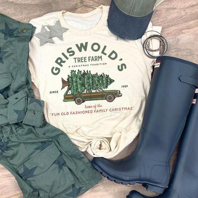 Griswold Family Christmas Shirt // Fun Old Fashioned Family Christmas // Tree Farm // Bella Canvas Shirt