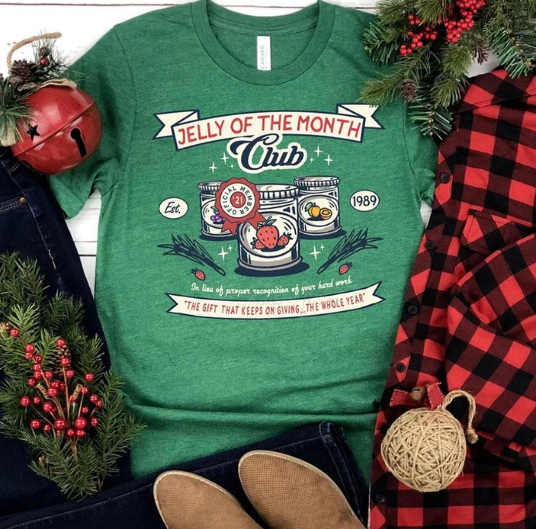 Jelly of the Month Club Christmas Shirt // Christmas Vacation // Movie Inspired // Bella Canvas Shirt