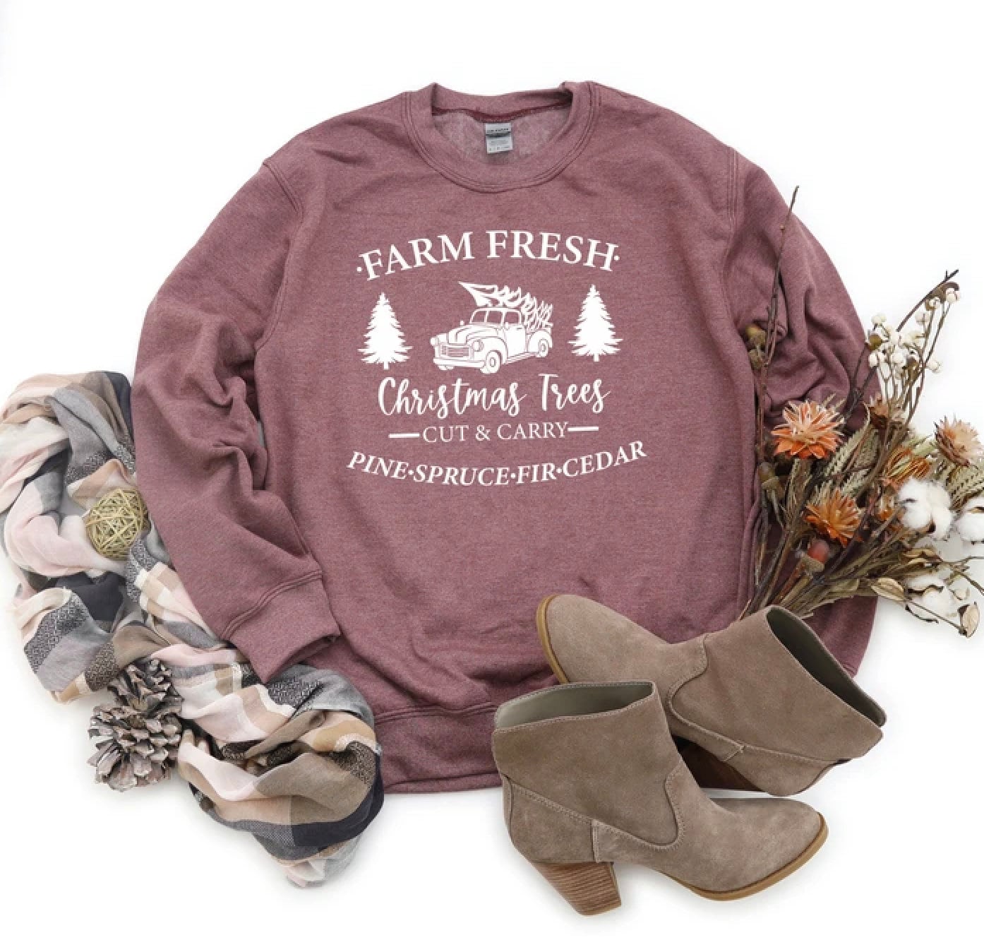 Farm Fresh Christmas Tree Farm Shirt