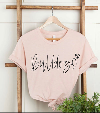 Bulldogs Shirt // Georgia Tee // Women's Georgia Shirt // Chic // Bella Canvas Shirt