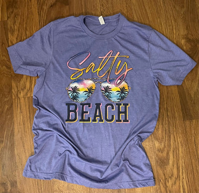 Salty Beach Shirt // Summe Time // Bella Canvas Shirt