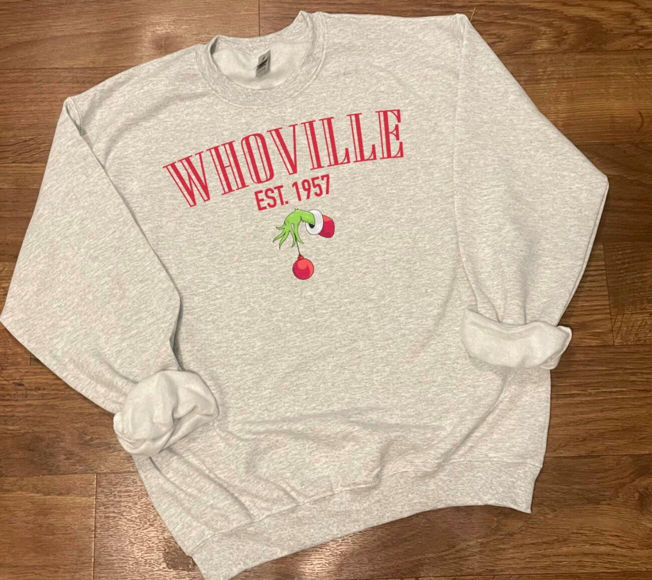 Whoville University Sweatshirt // Whoville // Sweatshirt // Hoody // Christmas