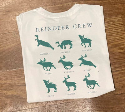 Reindeer Crew Christmas Shirt // Christmas // Santa // Rudolph