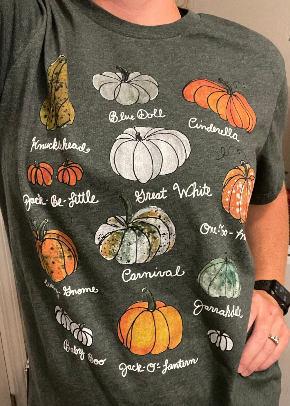 Pumpkin Variety Shirt // Fall Shirt // Pumpkins //